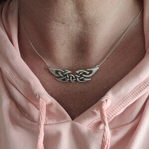 Sterling Celtic Knot Necklace